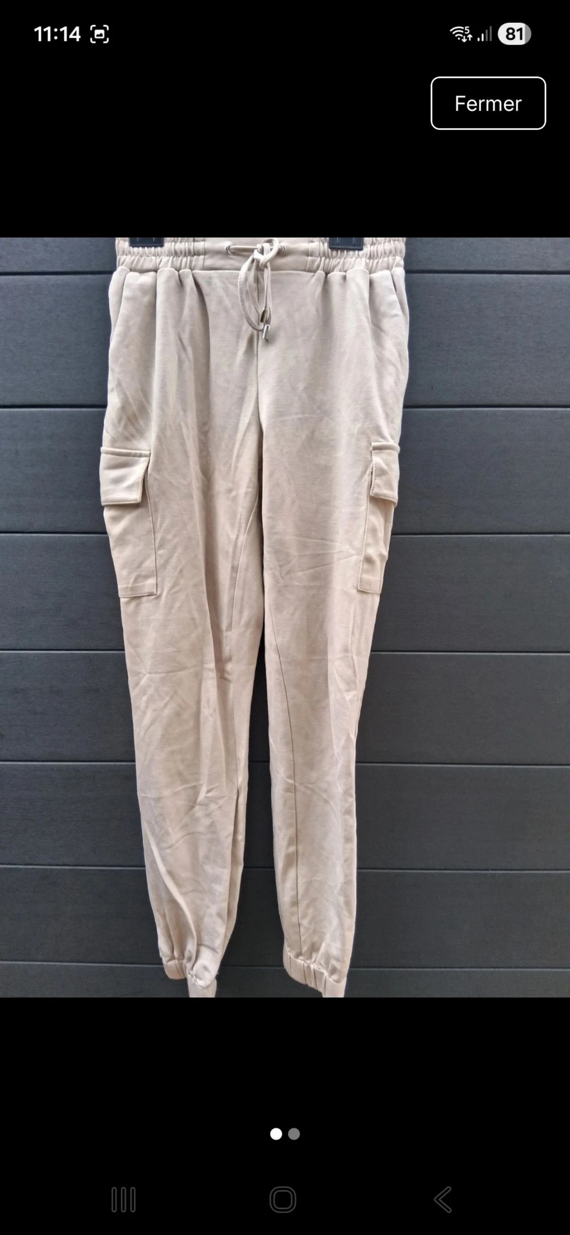 Pantalon cargo 